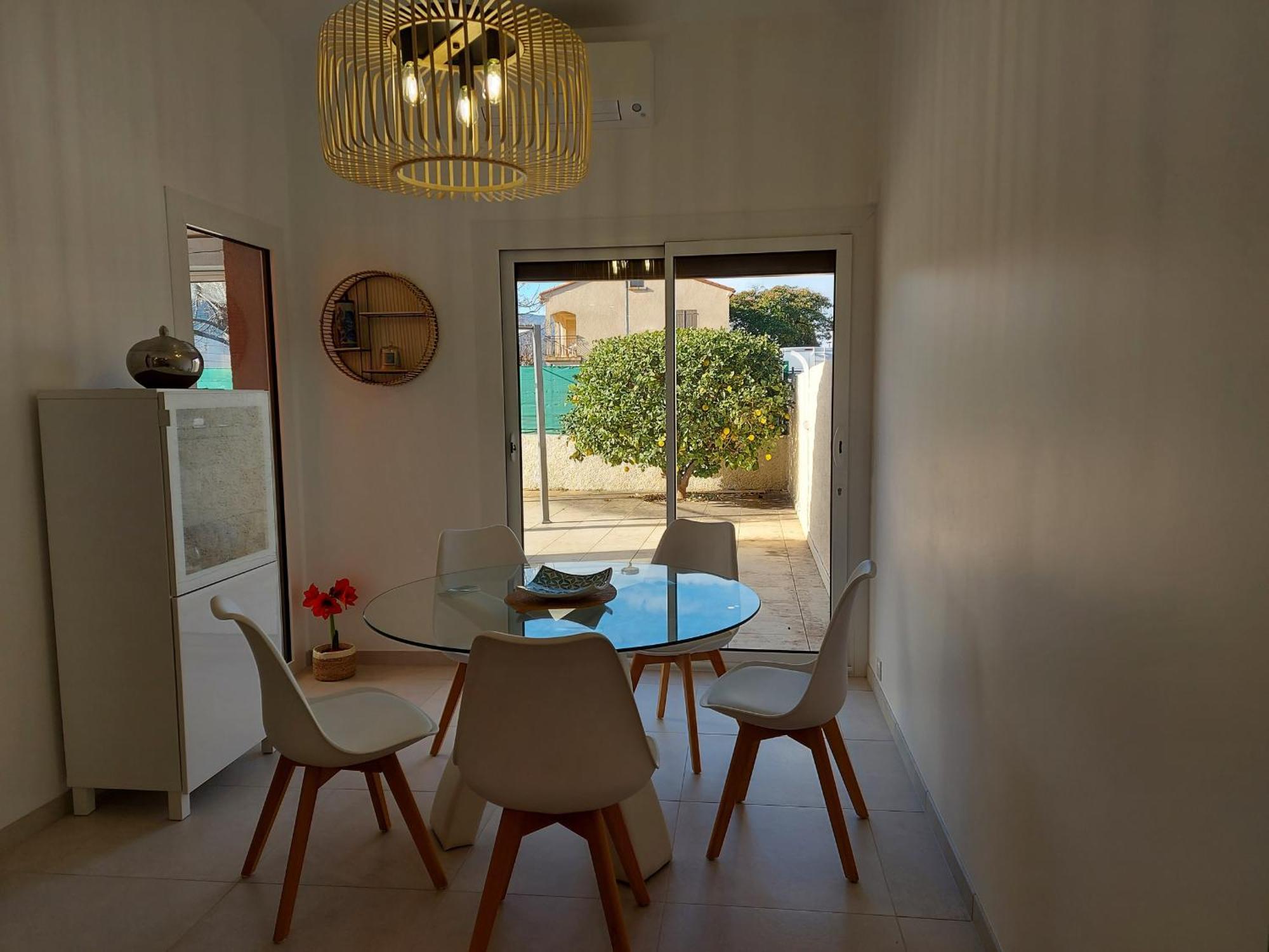 Pavillon 6 Pers A Argeles-Sur-Mer: Piscine, Clim, Parking, Wifi, Proche Plage - Fr-1-776-5 Dış mekan fotoğraf
